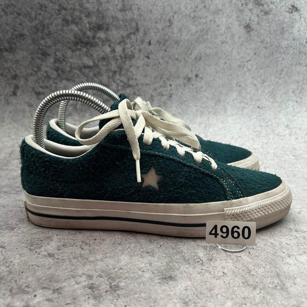 Converse One Star Pro Low Womens 7 Midnight Turquoise Suede Sneakers